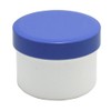 60 ointment containers, cream containers, ointment pot, flat, 35 ml