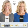 CAREOR 2 Pack Gold & Silver Sweater Clips, Beaded Cardigan