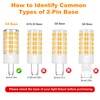 High Voltage 120V G4 LED Bulb Dimmable 5W 3000K Warm