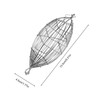 Crawfish Trap Bait,Cage for Shrimp - Stainless Steel Portable Basket