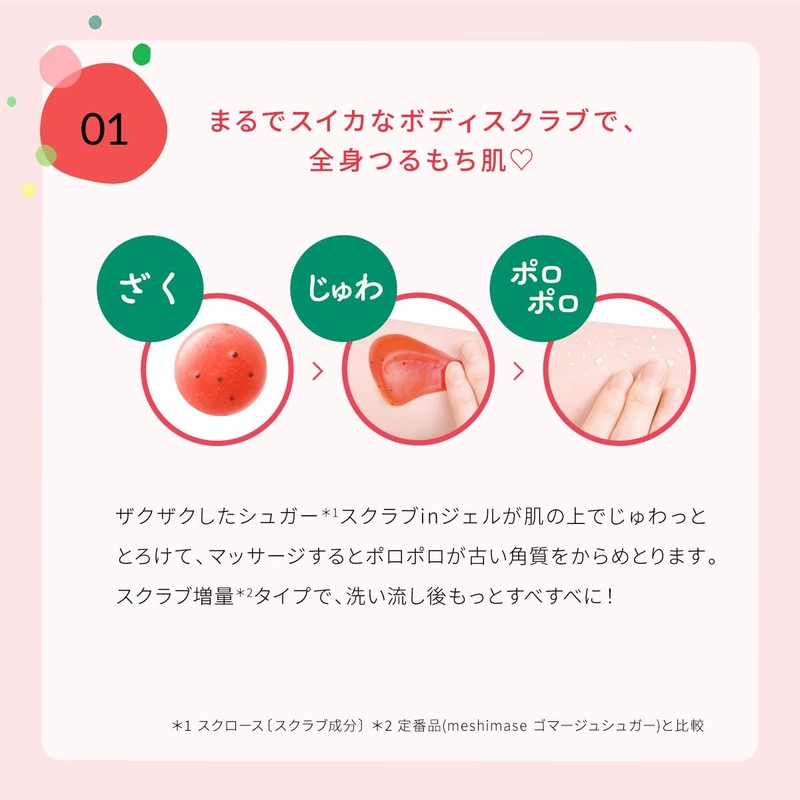 Rosette Meshimase Gomage Sugar Watermelon 5.3 oz (150 g) Body