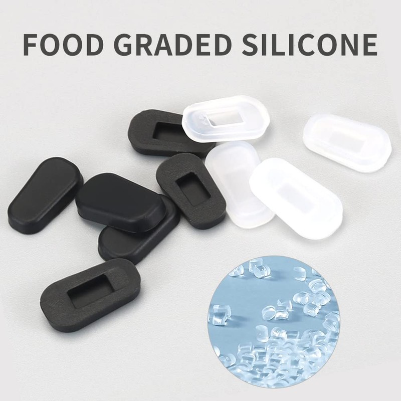 Funda para almohadilla de nariz antideslizante (pequeño, negro)