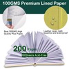 Luxury Premium Lined Journal Notebook, 200 Pages Real 100 GSM