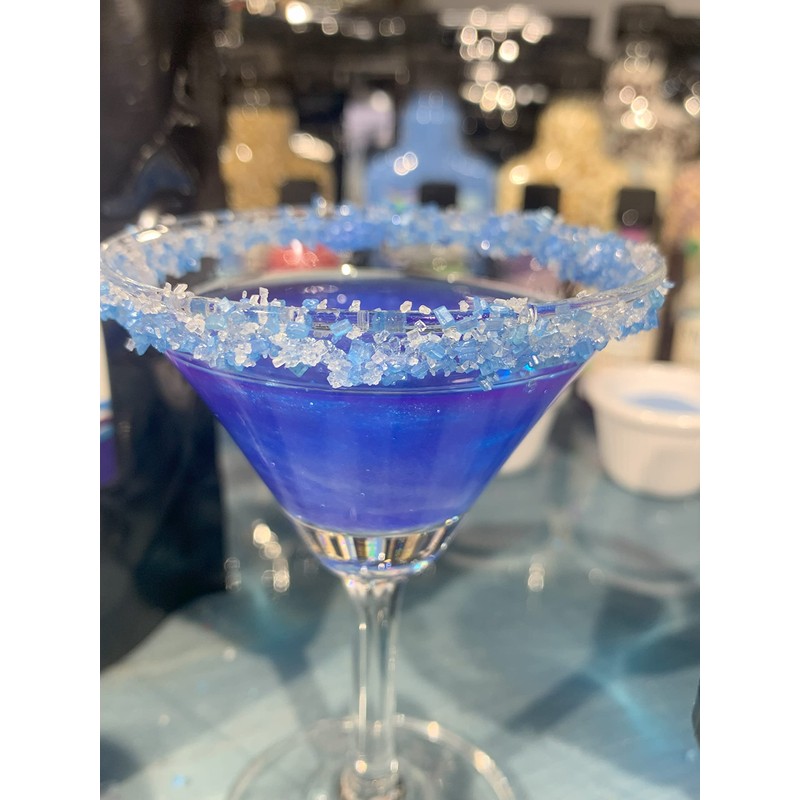 Snowy River Blue Dream Cocktail Sugar - Naturally Colored Blue