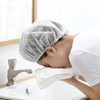 Cute Waterdrop Waterproof Shower Cap (Grey) Hair Cap 56ea