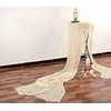 2 Pcs Cheesecloth Table Runner 90x400CM Gauze Boho Rustic Dusty