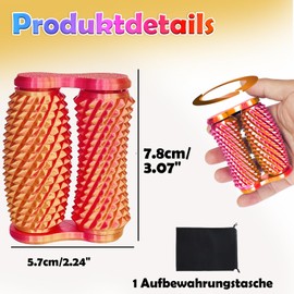 Echehi Handy Fidget Toys, Sensory Toy for Stress Relief, Promotes Concentration, Clarity and Hand Exercises. Gold Gradient