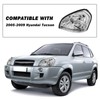 SOCKIR Headlight Assembly Fit for 2005-2009 Hyundai Tucson Driver and