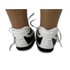 Doll Clothes Superstore Black Athletic Shoes Fits 18 Inch Girl