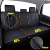 YIERTAI Rear Seat Covers for Tundra SR5 2008 2009 2010