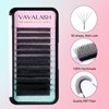 VAVALASH W-shaped Eyelash Extension 5D Premade Fans 0.07 C Curl