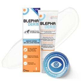 BlephaDerm® Soothing Eyelid and Eye Contour Cream - Soothes, Protects, Repairs, Moisturises And Reduces Puffiness - for sensitive, dry, irritated, skin around the eye area. 40ml