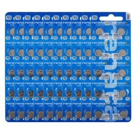 Renata 394 SR936SW Batteries - 1.55V Silver Oxide 394 Watch Battery (100 Count)