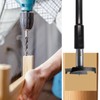 Opfiue 10Inch 3/8" Hole Saw Extension Chuck, Reducing Locking Impact
