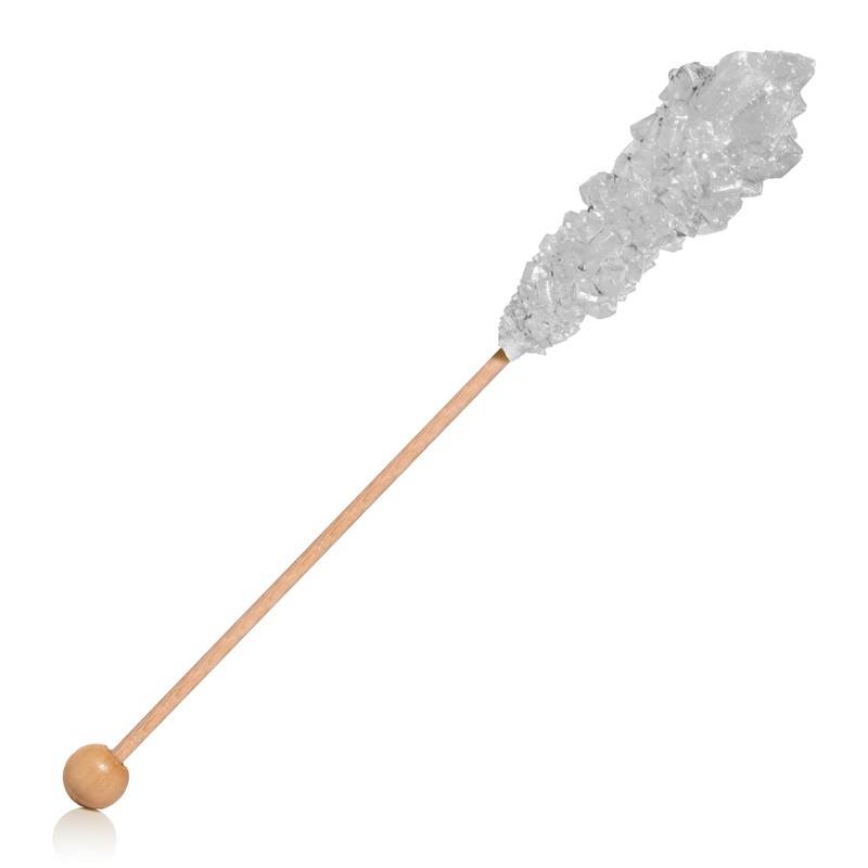 Candy Envy - Silver Café Sugar Sticks Mini Rock Candy