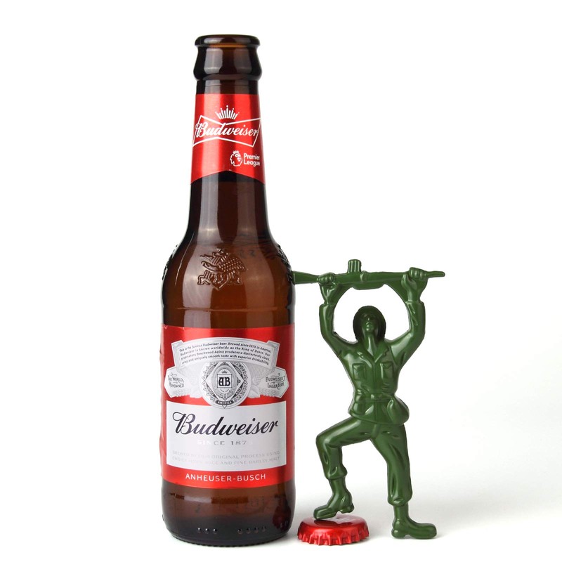 Creative 3D Army Man Bottle Opener,Unique Easy Opening Bottle Opener