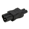 5Pcs IEC320 C6 to C7 Receptacle Connector Power Adapter Supply