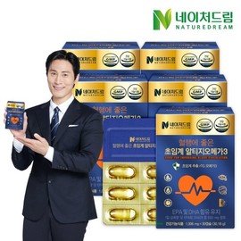 Nature Dream Supercritical RTG Omega 1,006mg x 30 Capsules 5 Boxes / 네이처드림 초임계 알티지오메가 1,006mg x 30캡슐 5박스