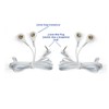 Tens Replacement Lead Wires - Two 3.5mm Snap Connectors -