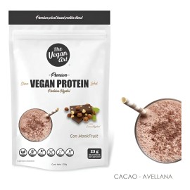 Proteina Vegana Sabor Cacao Avellana, Vegan Protein 525g                                                                                              