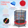 Goplus 55" Trampoline for Kids, 4.6 FT Mini Toddler Trampoline