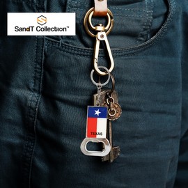 Texas Souvenir Keychain Collection, Set of 3 (Bottle Opener)