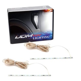 iJDMTOY Xenon White LED Background Illumination Lighting Kit Compatible with 2021-up Ford F150 Side Fender Emblem