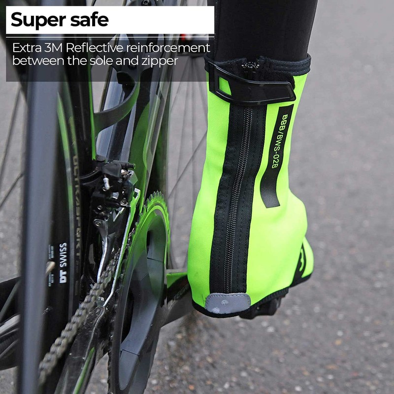BBB Cycling Overshoes Waterproof Thermal Windproof Reflective Cycling Shoe Covers