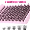 Wispy Lash Extension Clusters DIY Eyelash Extensions 120Pcs Natural Lashes