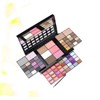 Minkissy 74 Color Eyeshadow Palette Lip Gloss Blush Women's Makeup
