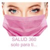 Cubre Bocas 3 Pliegos Ambiderm Rosa Caja C/50