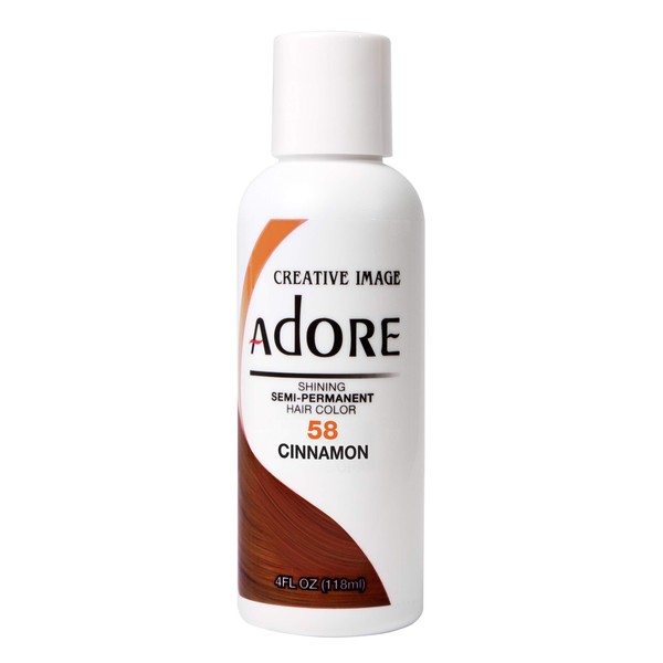 RINSE OUT SEMI-PERMANENT HAIR COLOUR CINNAMON(58) by Adore