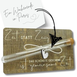 Gutscheinverpackung I Gutschein originell verpacken I Gutschein für eine gemeinsame Zeit überreichen I Geldgeschenke I Geldverpackung I Geschenk I Geld von Herzen verschenken I Zeit statt Zeug Karte