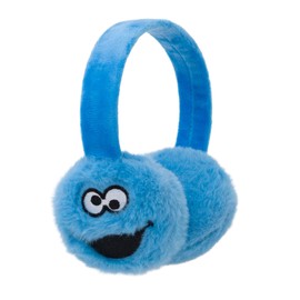 Sesame Street Cookie Monster One Size Toddler Faux Fur Ear Muffs Blue OS Toddler