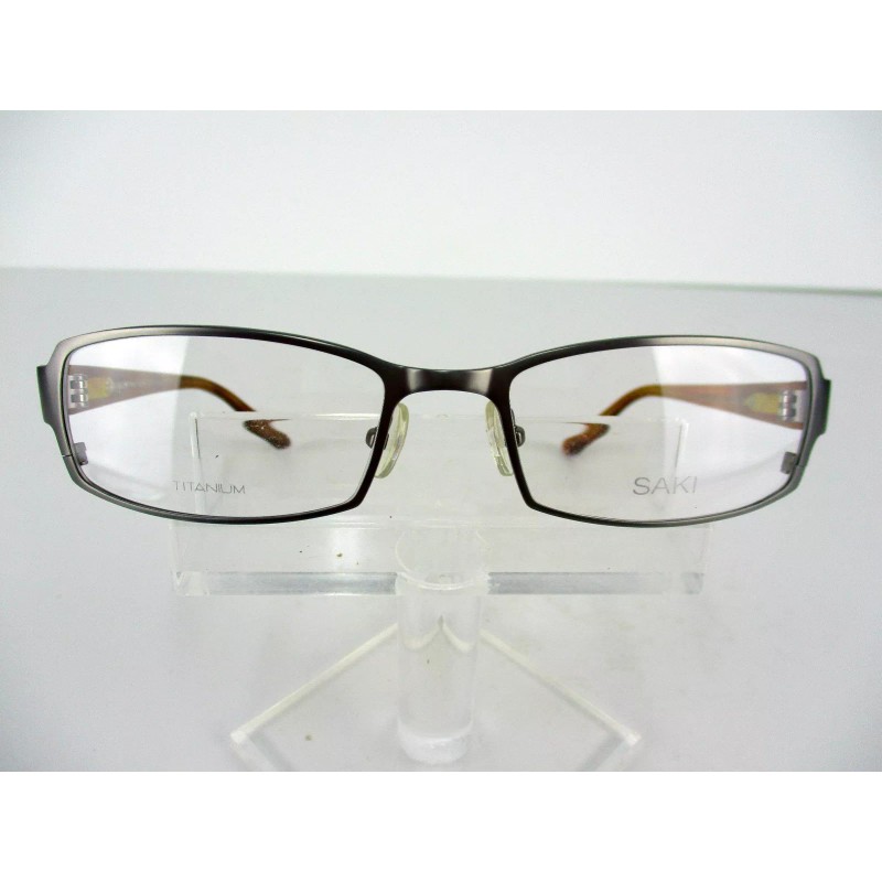 Saki TITANIUM Mod. 902 (BSIL) Brushed Silver 53 x 18