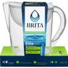 Brita Large 10 Cup Pacifica White Water Filter Pitcher with