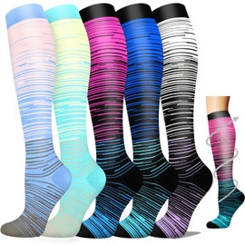 Graduated Medical Compression Socks for Women&Men 20-30mmhg Knee High Sock
