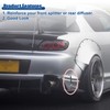 X AUTOHAUX 3"-5" 75mm Car Front Bumper Lip Splitter Strut