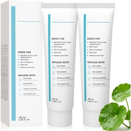 LUHI 2PCS Youthful Formula Ultimate Moisturizing Cream,Cream Korean,hidratante facial,Crema Hidratante con Niacinamide, Centella Asiática, Colágeno, Hialuronato de Sodio,Crema hidratante hidratación profunda y reparadora,Crema Facial para Todo Tipo de Pie
