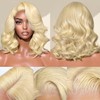 613 Lace Front Wig Human Hair 7×5 Glueless Blonde Body