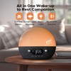 Dekala RestOnn Sunrise Alarm Clock Sunset Sound Machine 7-Day Programmable