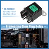 A ABSOPRO No.8942481610/8942481610 Preheating Glow Plug Relay for Yanmar 12V
