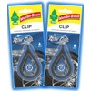 WUNDER-BAUM Wunderbaum Clip Autoduft Flakon Lufterfrischer Duftbaum Clips Dfte: 2
