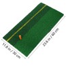 BESPORTBLE 1 Set Golfing Training Turf Mat Portable Practice Pad