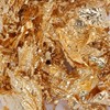 Leaf Flakes Gold with Tweezers, 10 g Imitation Gold Metallic