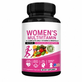 Women's Multivitamin - Overall Health and Immune Support, Bone, Heart, Muscle, Skin Health, Vitamins A D C
