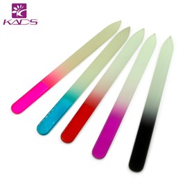 KADS 5 PCS Crystal Glass Nail Files