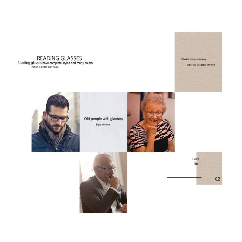 HEEYYOK 4-Pack Reading Glasses Men 2.50,Large Square Readers,Rectangular Frame?Oversized Comfort