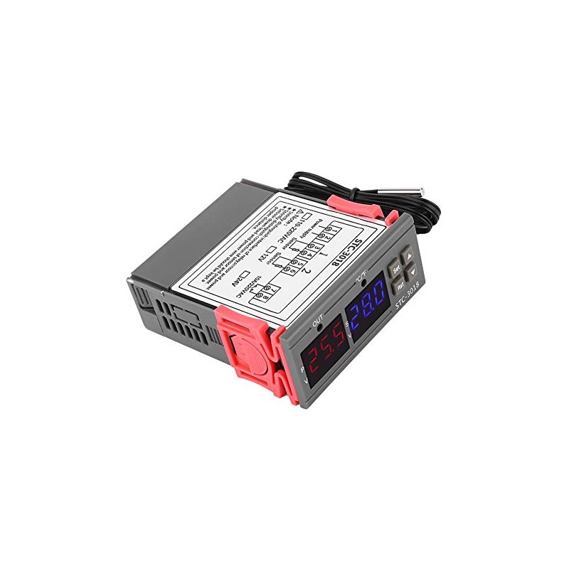 driver digital de temperatura, STC-3018, driver digital de temperatura LED,