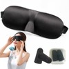 DIZLAS Eye Mask for Sleep, Good Sleep Goods, Blindfold, 99.99%
